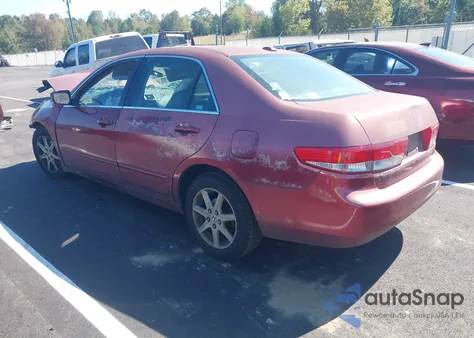 2004 Honda Accord 3.0 Ex из США, поврежденный, VIN 1HGCM66574A018293